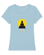 ZEN DAY Tricou mânecă scurtă guler larg fitted Damă Expresser