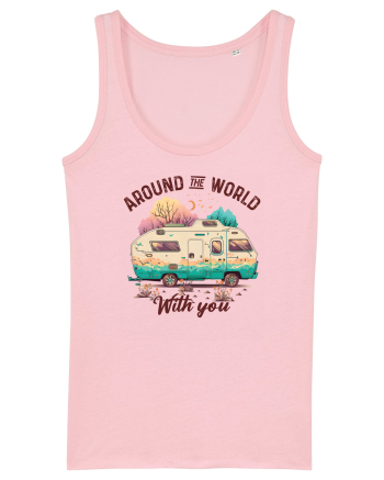 Around the world with you Cotton Pink