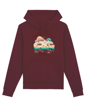 Around the world with you Burgundy