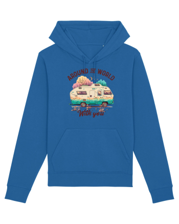 Around the world with you Royal Blue
