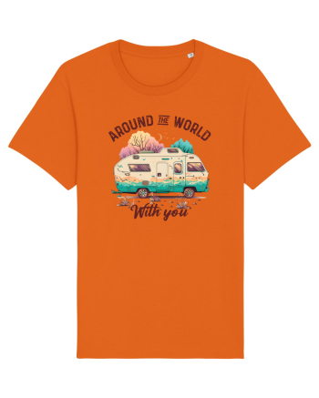 Around the world with you Bright Orange