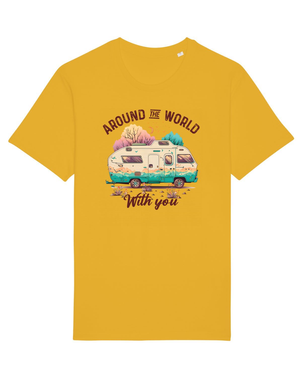 Tricou mânecă scurtă Unisex Rocker Spectra Yellow