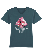 Indrăgostește-mă de tine Tricou mânecă scurtă guler V Bărbat Presenter