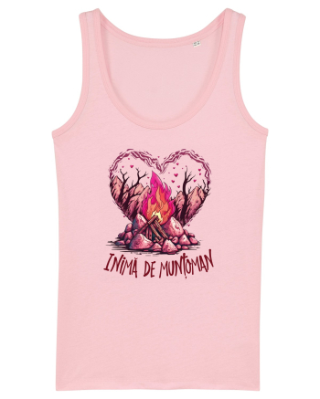 Inimă de munțoman Cotton Pink