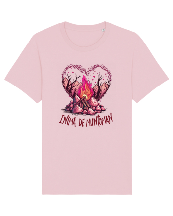 Inimă de munțoman Cotton Pink