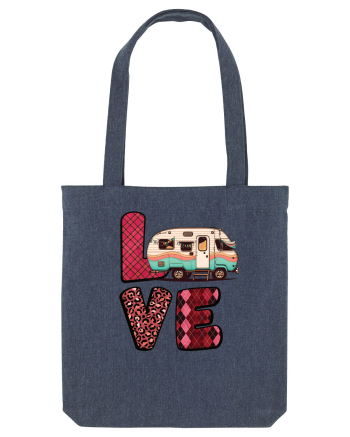 Love camping van Midnight Blue