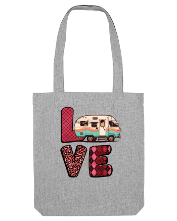 Love camping van Heather Grey