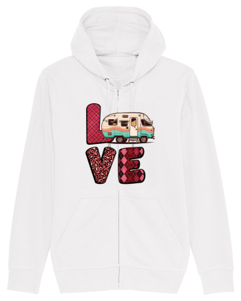 Love camping van White