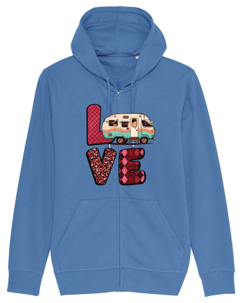 Love camping van Bright Blue