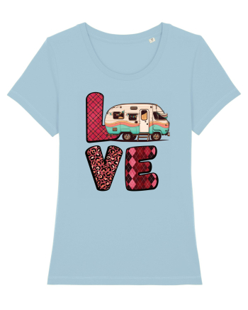 Love camping van Sky Blue