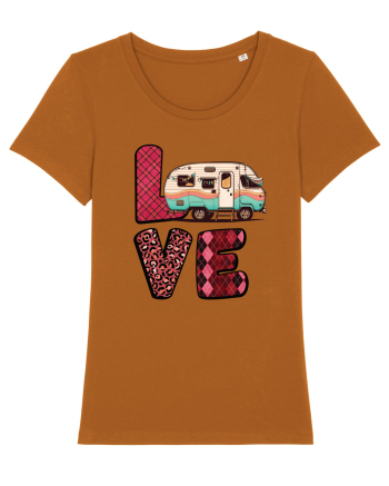 Love camping van Roasted Orange