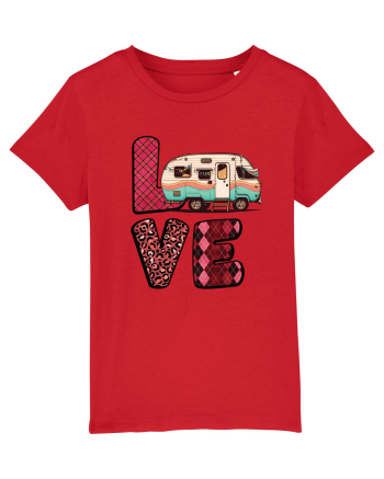 Love camping van Red