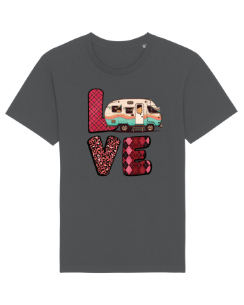 Love camping van Anthracite
