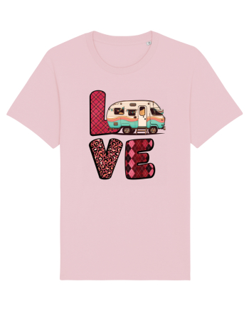 Love camping van Cotton Pink