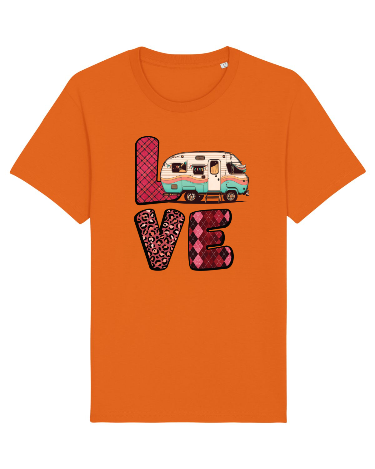 Tricou mânecă scurtă Unisex Rocker Bright Orange