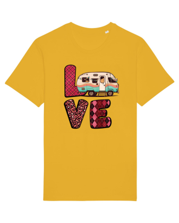 Love camping van Spectra Yellow