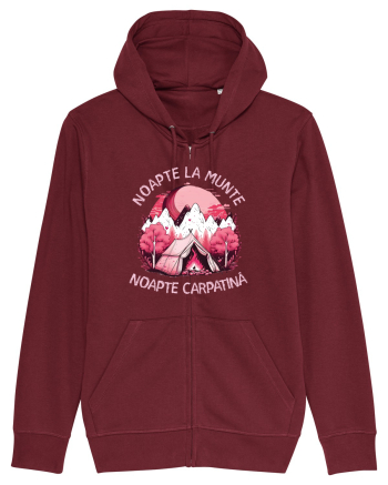 Noapte la munte noapte carpatină Burgundy