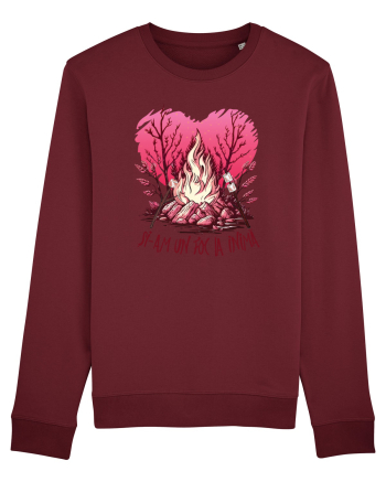 Și-am un foc la inimă Burgundy