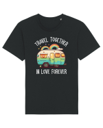Travel together in love forever Tricou mânecă scurtă Unisex Rocker
