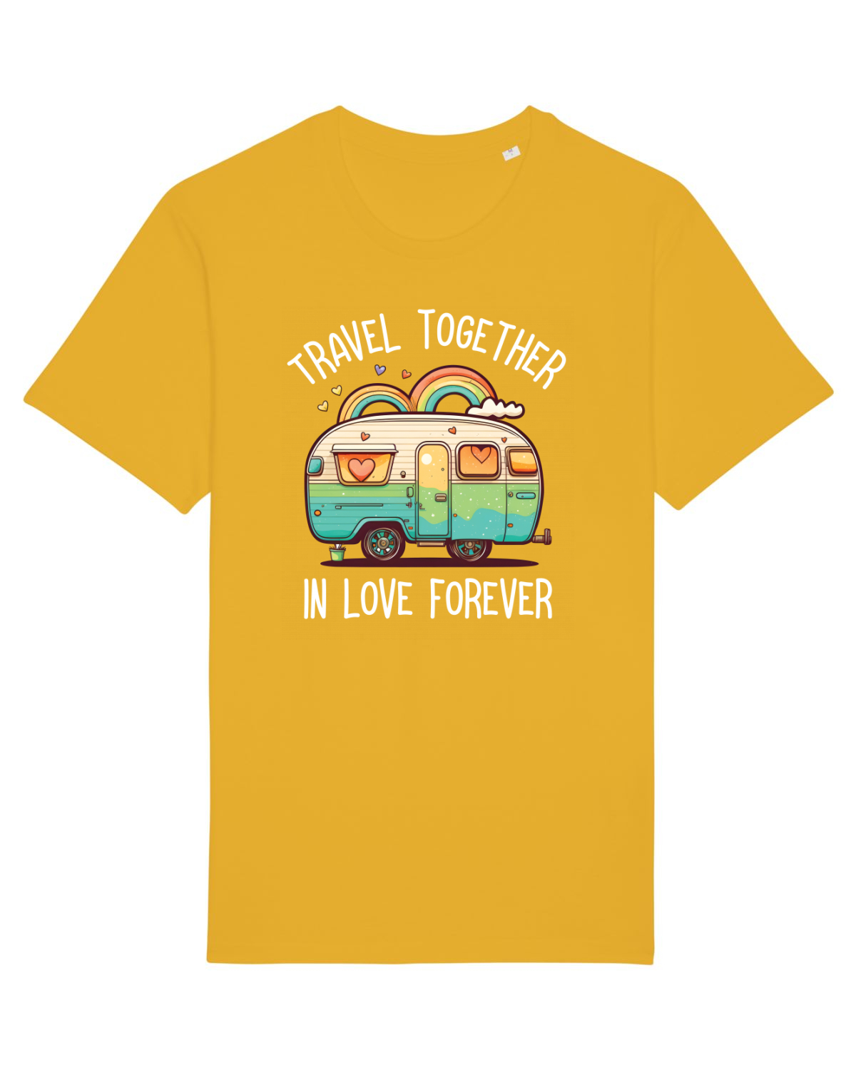 Tricou mânecă scurtă Unisex Rocker Spectra Yellow