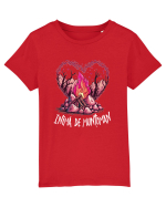 Inimă de munțoman v2 Tricou mânecă scurtă  Copii Mini Creator