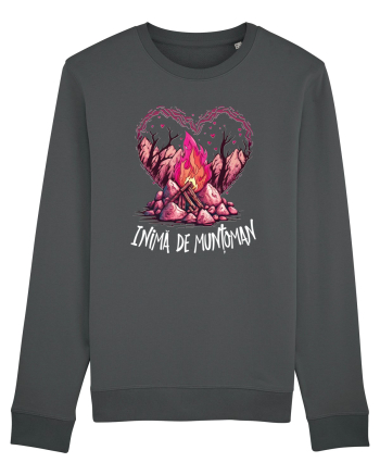 Inimă de munțoman v2 Anthracite
