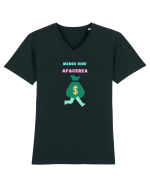 MERGE BINE AFACEREA Tricou mânecă scurtă guler V Bărbat Presenter