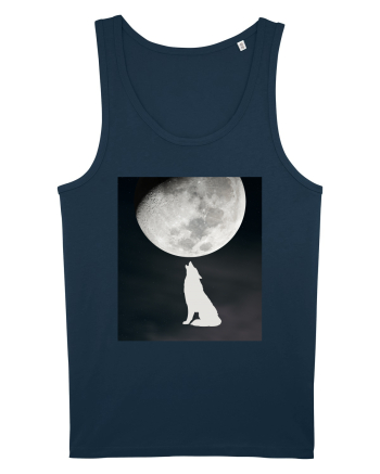 MOON - WOLF Navy