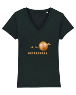 SĂ ÎNCEAPĂ PETRECEREA Tricou mânecă scurtă guler V Damă Evoker