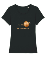 SĂ ÎNCEAPĂ PETRECEREA Tricou mânecă scurtă guler larg fitted Damă Expresser