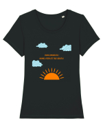 BUNA DIMINEATA VOTKA Tricou mânecă scurtă guler larg fitted Damă Expresser