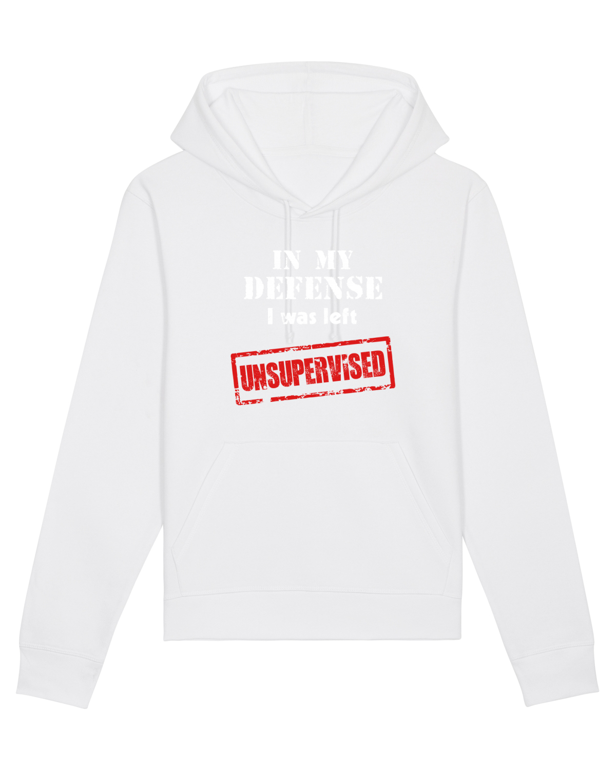 Hanorac Unisex Drummer White