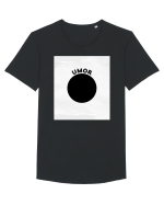 UMOR NEGRU Tricou mânecă scurtă guler larg Bărbat Skater