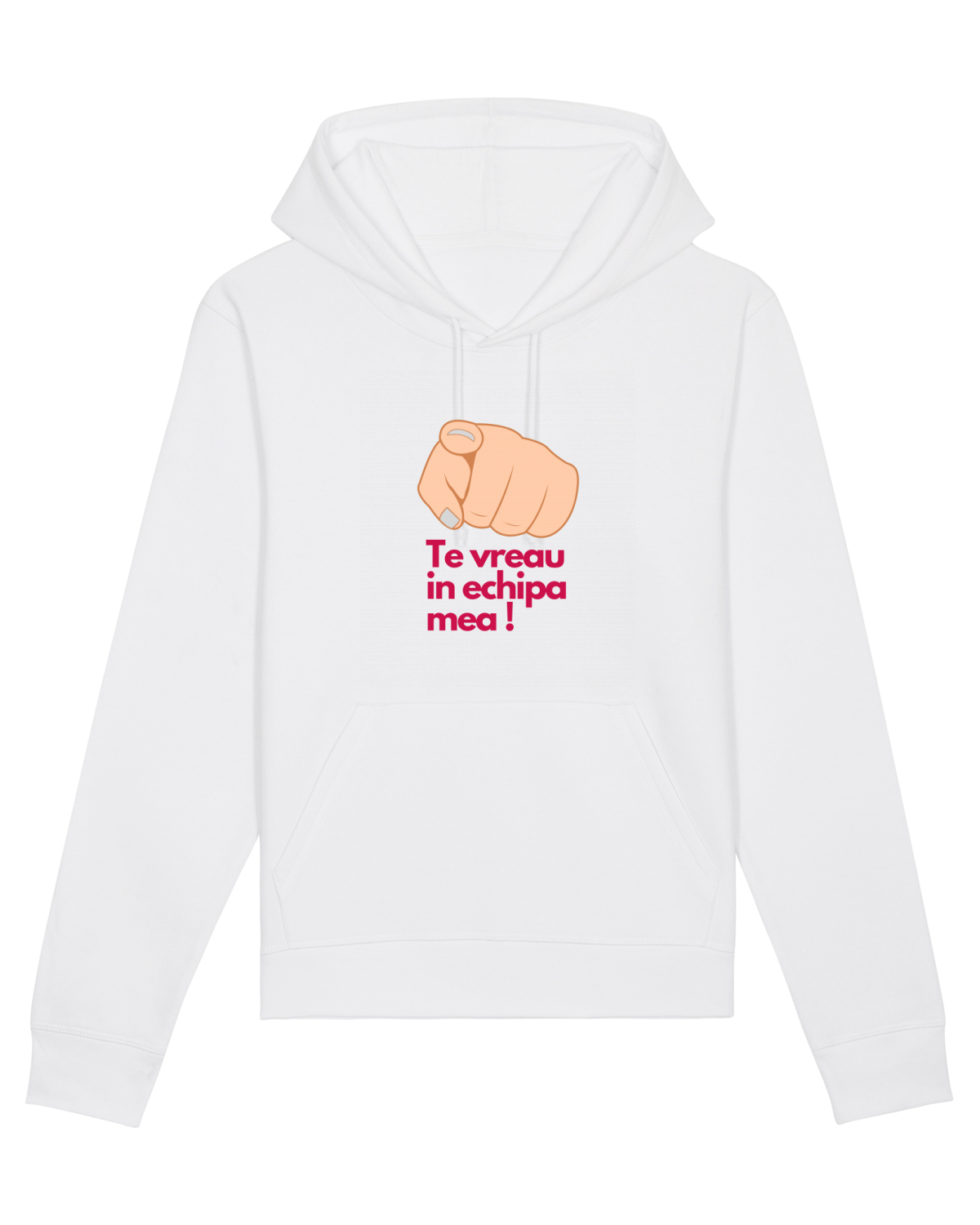 Hanorac Unisex Drummer White