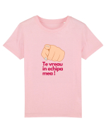 TE VREAU IN ECHIPA MEA Tricou mânecă scurtă  Copii Mini Creator
