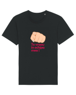 TE VREAU IN ECHIPA MEA Tricou mânecă scurtă Unisex Rocker
