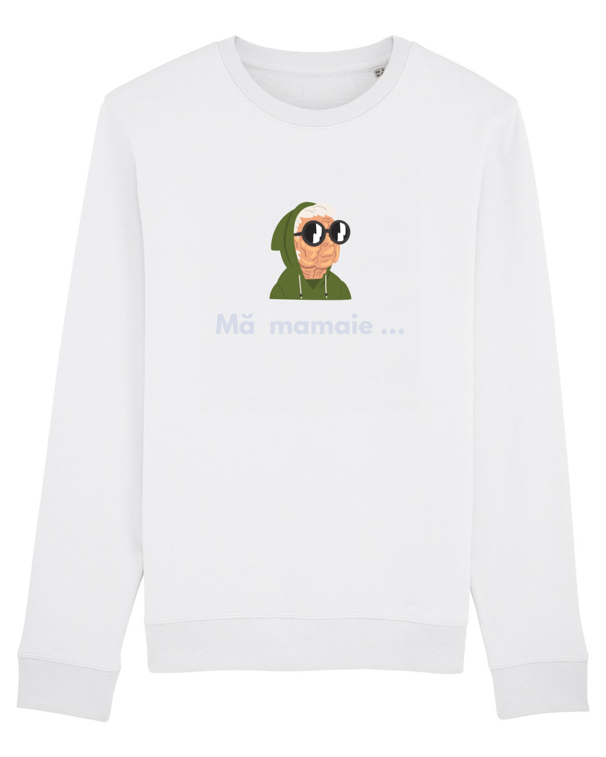 Bluză mânecă lungă Unisex Rise White