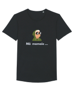 MĂ MAMAIE ... Tricou mânecă scurtă guler larg Bărbat Skater