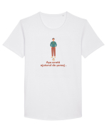 AJUTOR DE SOMAJ Tricou mânecă scurtă guler larg Bărbat Skater