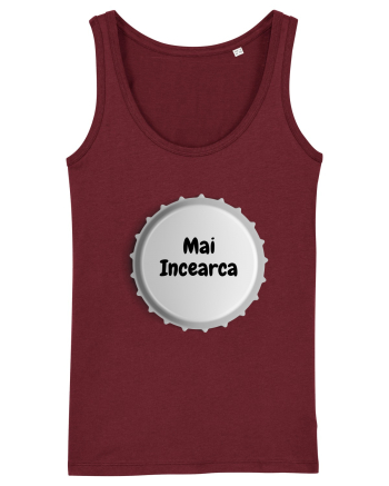 MAI INCEARCA Burgundy