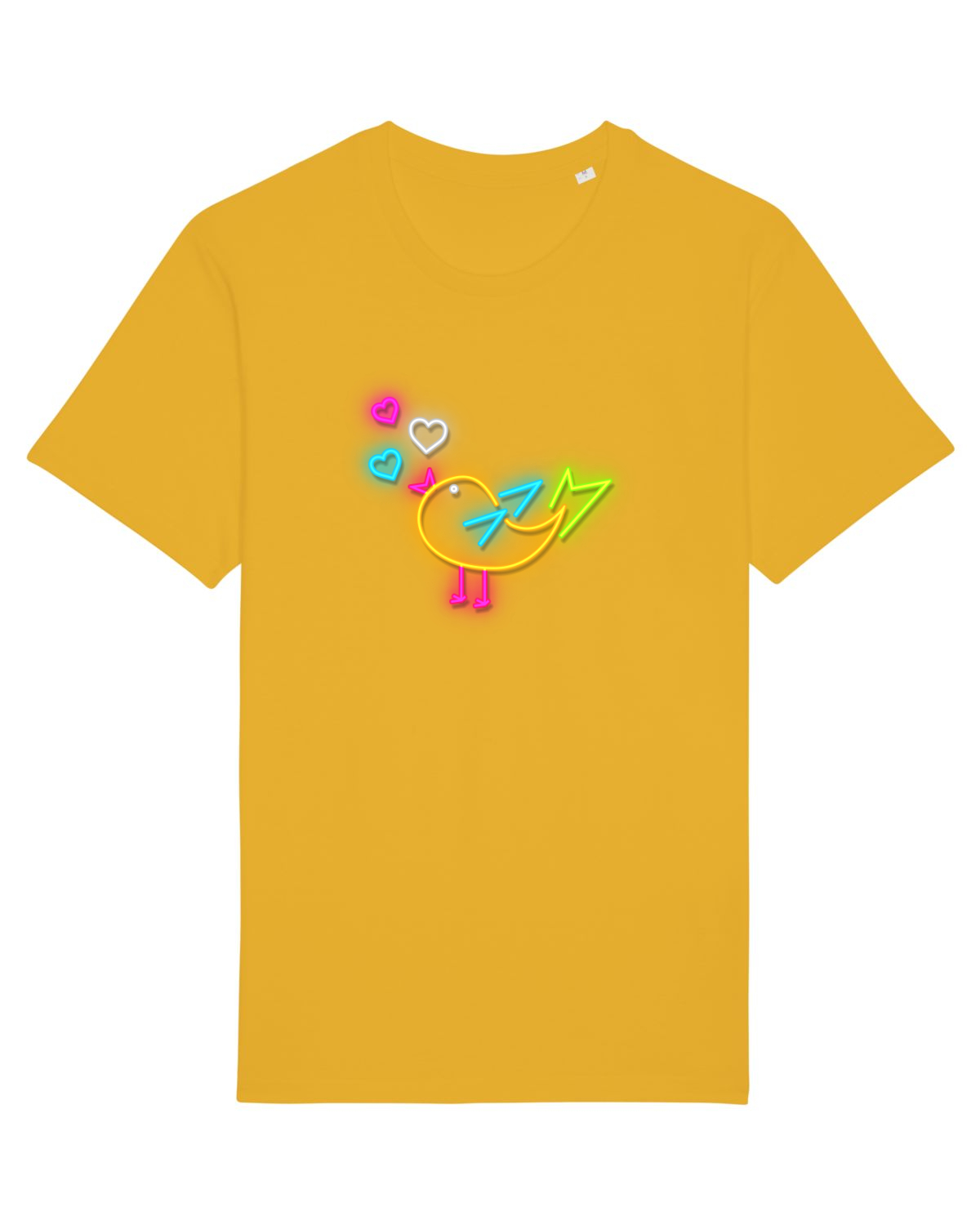 Tricou mânecă scurtă Unisex Rocker Spectra Yellow