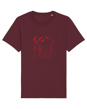 WOMAN FACE Burgundy