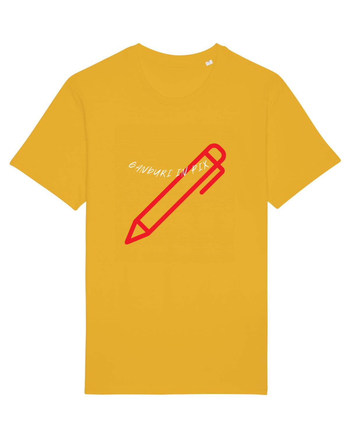 Tricou mânecă scurtă Unisex Rocker Spectra Yellow