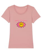 ZAMBET CONTAGIOS Tricou mânecă scurtă guler larg fitted Damă Expresser