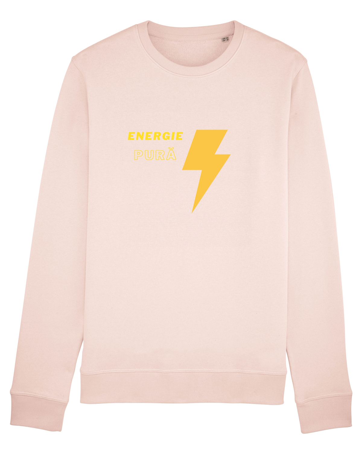 Bluză mânecă lungă Unisex Rise Candy Pink