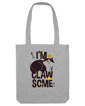 I'm Claw Some Heather Grey