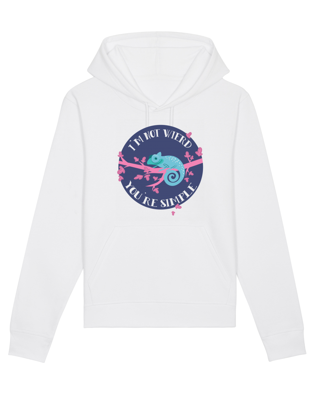 Hanorac Unisex Drummer White
