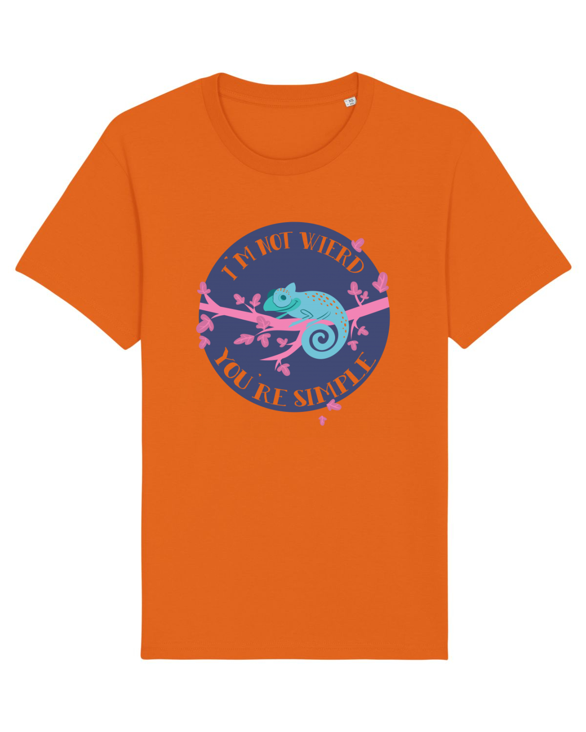 Tricou mânecă scurtă Unisex Rocker Bright Orange
