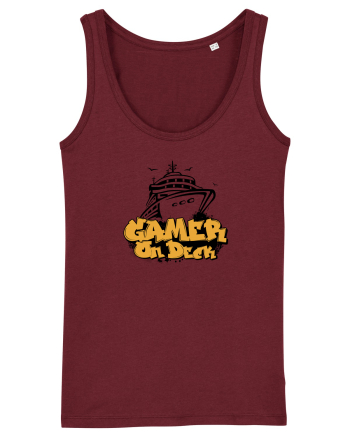 Gamer on deck Burgundy