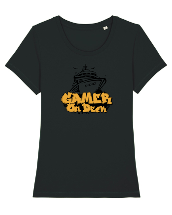 Gamer on deck Black